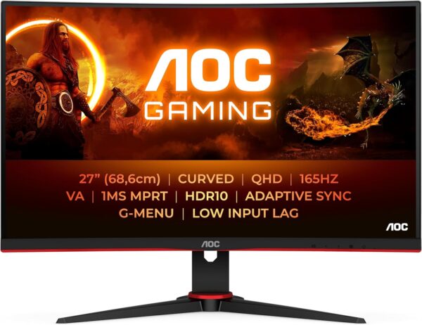 AOC Écran gaming incurvé CQ27G2U 68 cm (27 pouces)