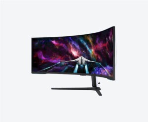 Samsung Odyssey Neo G9 G95NC (57") – Immersion Totale en Dual UHD