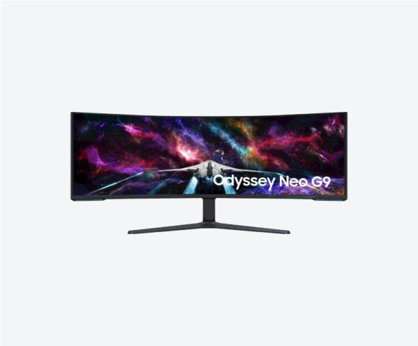 Samsung Odyssey Neo G9 G95NC (57") – Immersion Totale en Dual UHD